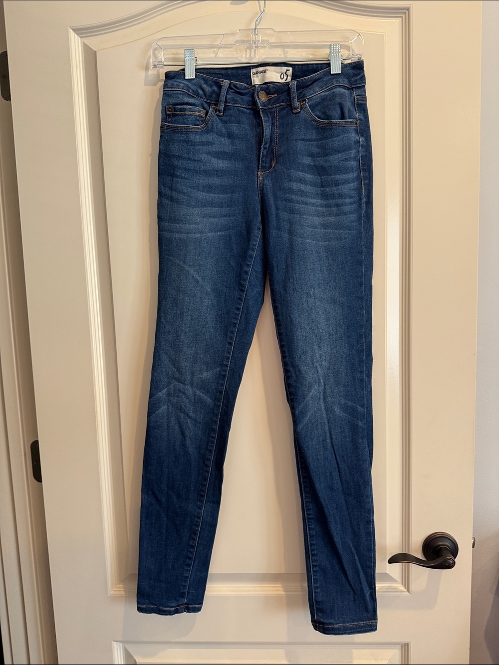 Garage Dark Blue Skinny Jeans